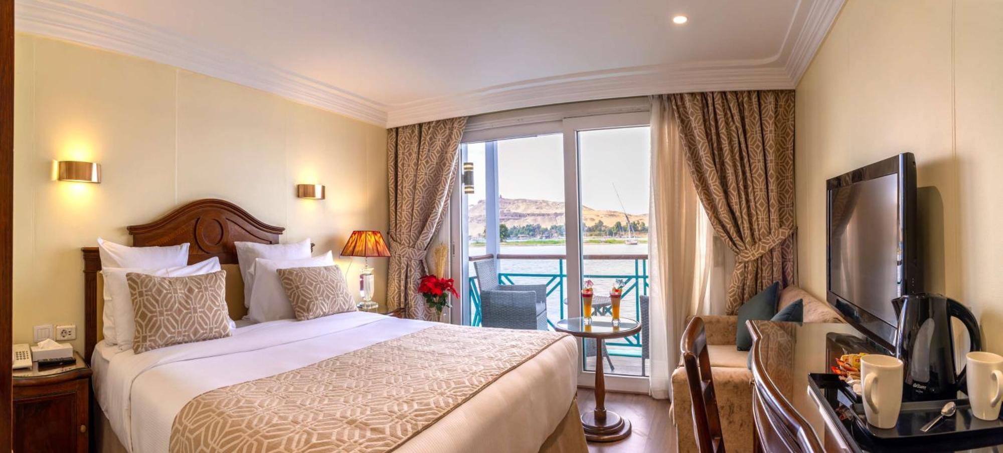 Sonesta Moon Goddess Cruise - From Aswan To Luxor - 03 & 07 Nights Every Friday Hotell Exteriör bild