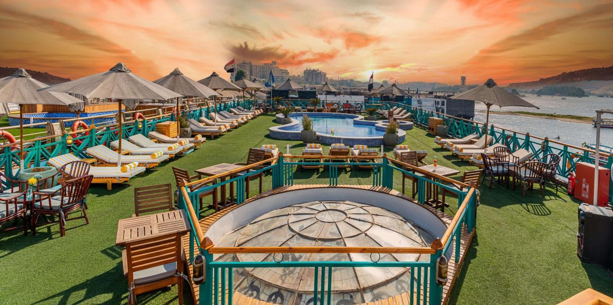 Sonesta Moon Goddess Cruise - From Aswan To Luxor - 03 & 07 Nights Every Friday Hotell Exteriör bild